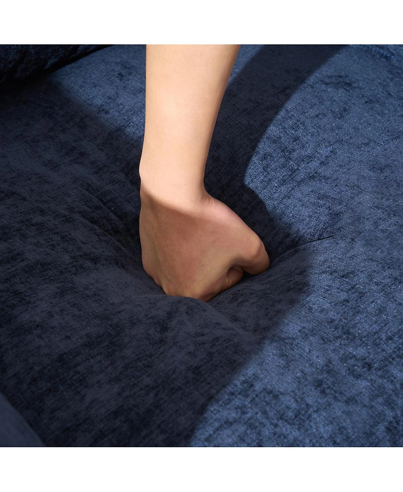 Streamdale Furniture Modern Accent Chair with Ottoman