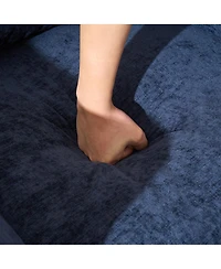 Streamdale Furniture Modern Accent Chair with Ottoman