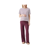 Ripe Maternity Claudette Nursing Tee / Maroon