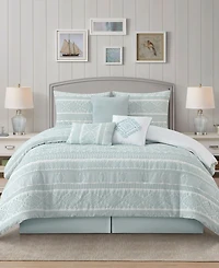 Stratford Park Illusa Floral 7-Pc. Comforter Set