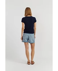 Chinti & Parker Women's Air Pure Cashmere T-Shirt