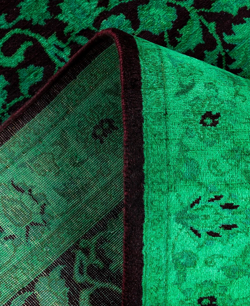 Adorn Hand Woven Rugs Fine Vibrance M1549 2' 6" x 10' 4" Runner Area Rug