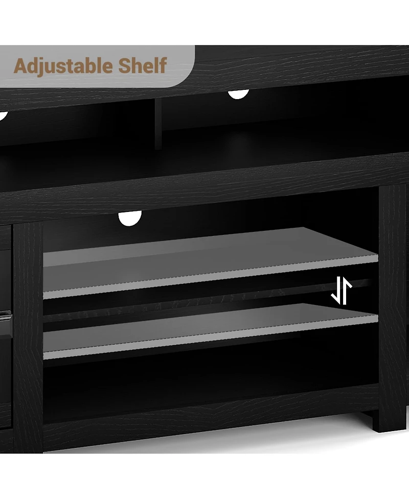 gaomon Farmhouse Tv Stand for Tv Up to 80 Inches