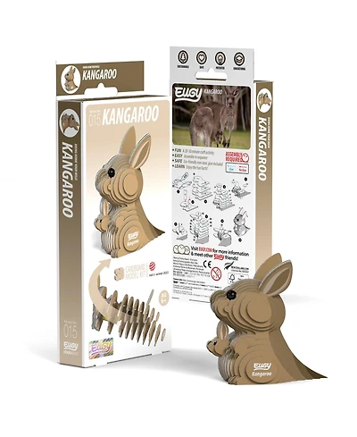 Eugy Kangaroo 3D Puzzle
