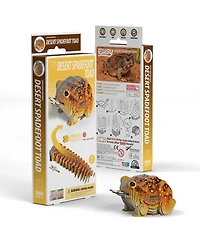 Eugy Desert Spadefoot Toad 3D Puzzle