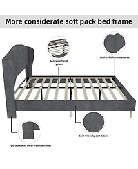 Streamdale Furniture Velvet Upholstered - Luxury & Comfort for Master Bedroom