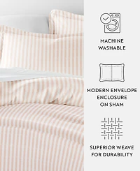 ienjoy Home Tranquil Sleep Patterned Duvet Cover Set