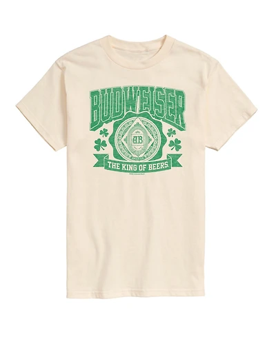 Airwaves Men's Budweiser Medallion St. Paddy's Short-Sleeve Graphic T-Shirt