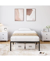 gaomon 16" Bed Frame, Heavy Duty Metal Platform Bed Frame