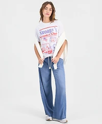 Grayson Threads, The Label Juniors' Snoopy Country Club Graphic Print T-Shirt