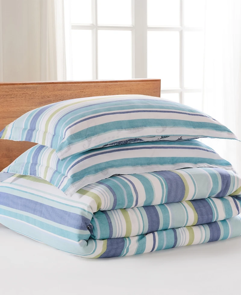 Levtex Home Laida Beach Reversible -Pc. Duvet Cover Set