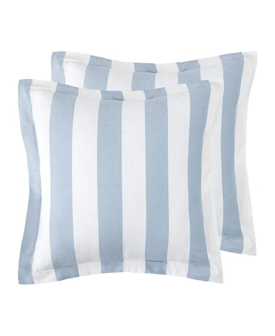 Levtex Home Cabana Woven Stripe 2-Pc. Sham Set, European