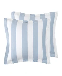 Levtex Home Cabana Woven Stripe 2-Pc. Sham Set, European