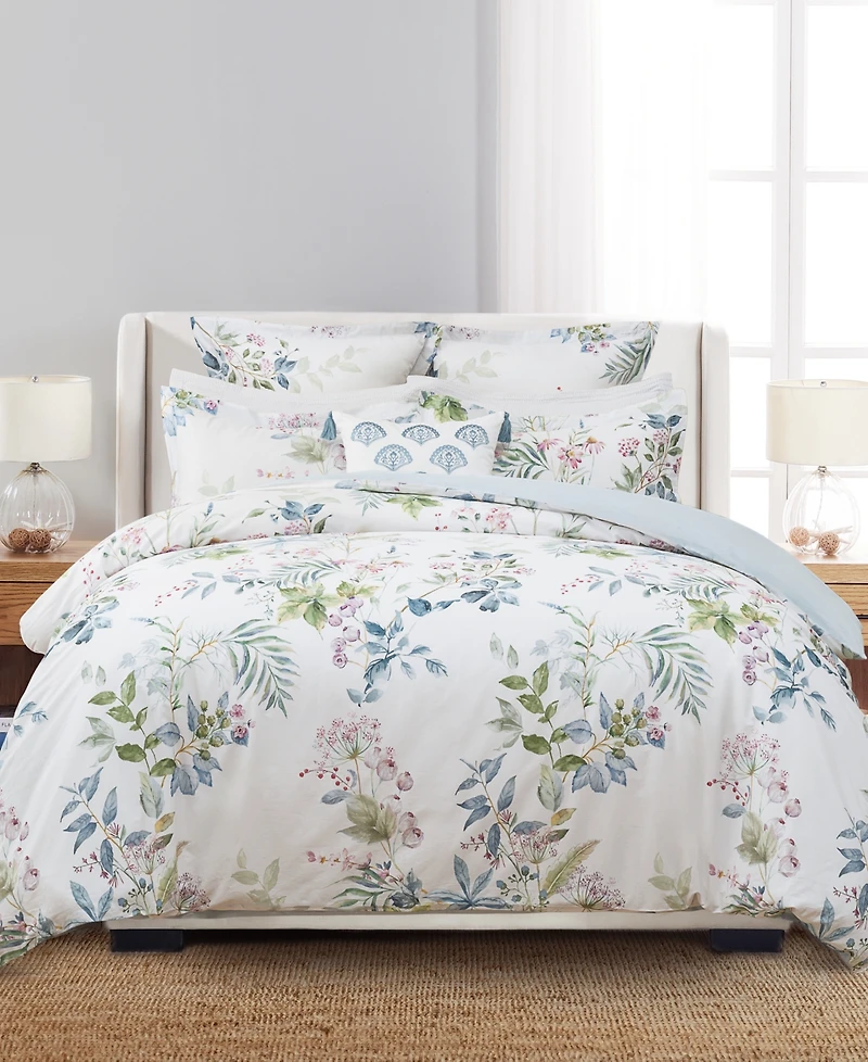 Levtex Home Seraphine Blooms Reversible 3-Pc. Duvet Cover Set, King