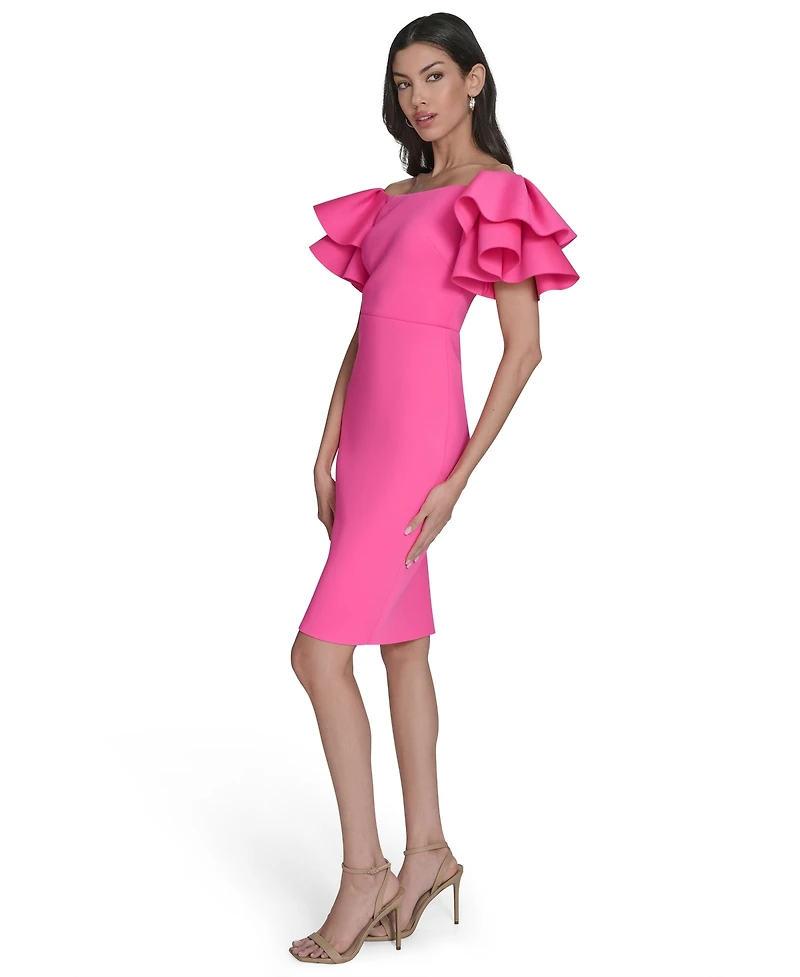 Eliza J Women's Off-The-Shoulder Sheath Dress