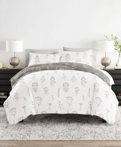 Ienjoy Home Bedding Bundle Patterned 8 Piece Comforter With Duvet Cover Sets