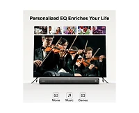 Ultimea 2.2ch Sound Bar for Smart Tv, Peak Power 100W, 2-in-1 Detachable Soundbar for Tv, Bluetooth 5.3 Tv Sound Bar, App, Apollo S40