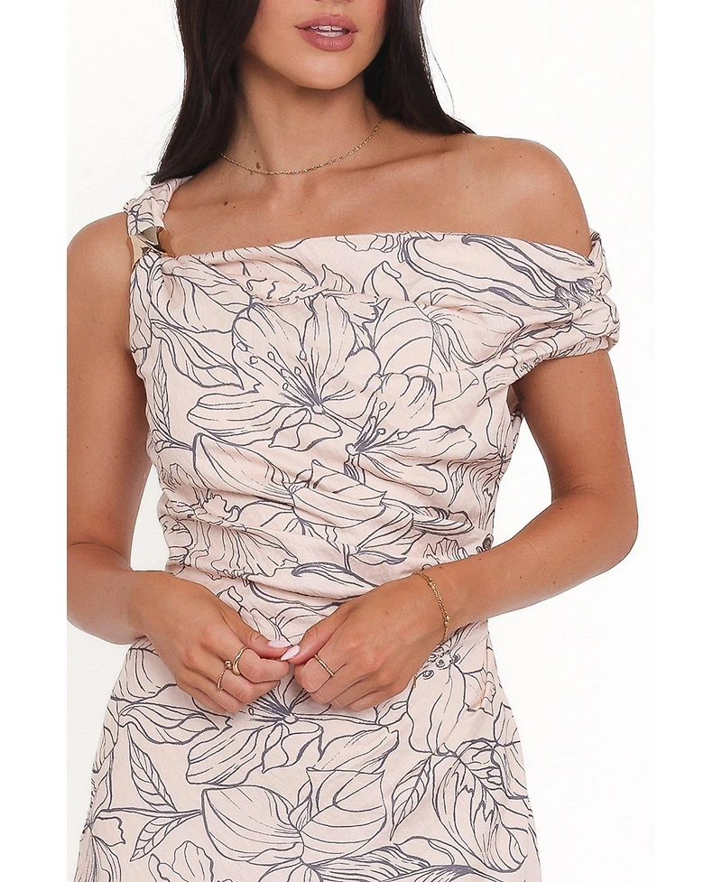 Petal and Pup Women's Aleyna Off Shoulder Mini Dress