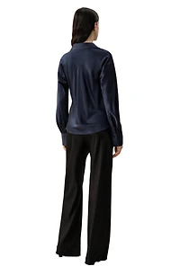 Lilysilk Women's Bias Cut Silk Shirt