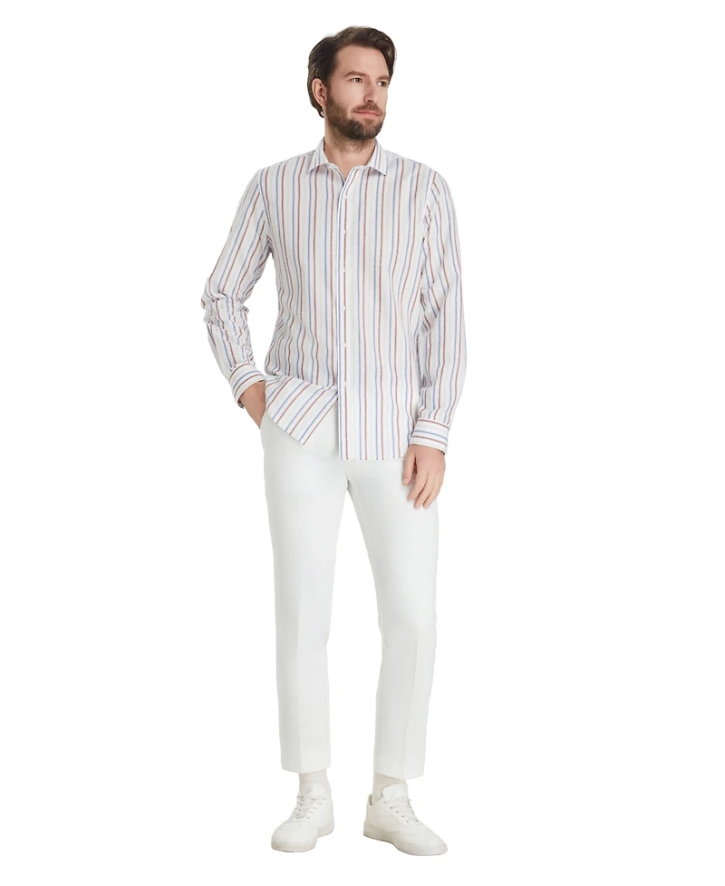 Bar Iii Men's Slim-Fit Oslo Stripe Dress Shirt, Macy's Exclusive