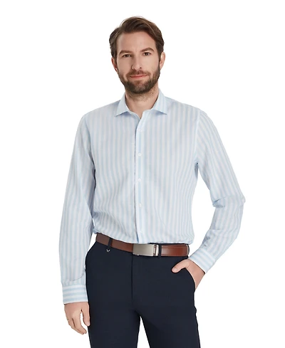 Bar Iii Men's Slim Fit Joseph Stripe Dress Shirt, Macy's Exclusive