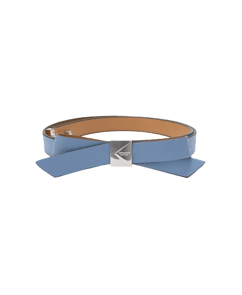 kate spade new york Women's Deco Bow Leather Belt