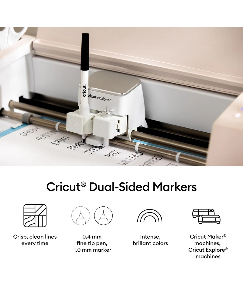 Cricut Dual-Sided Markers, Ultimate Set