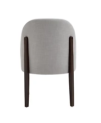 Streamdale Furniture Wooden Dining Chairs Set of 2, Modern Upholstered Kitchen Chairs