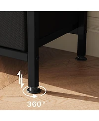 gaomon Rustic Modern Tv Stand with Fabric Drawers, Dresser Style Entertainment Center for Living Room, Bedroom