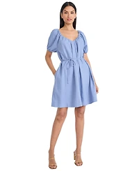 Maggy London Women's Balloon Sleeve Mini Dress