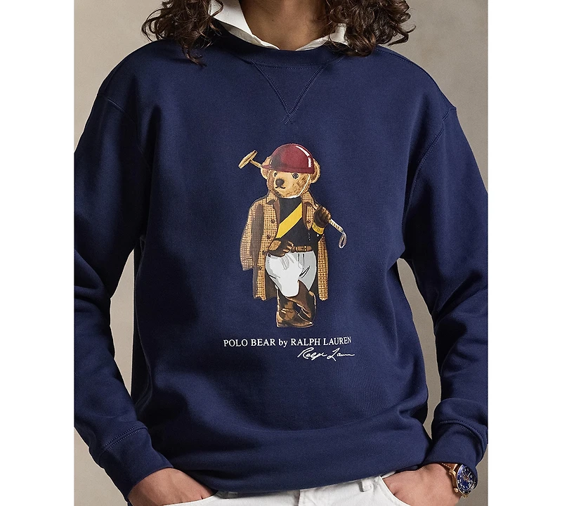 Polo Ralph Lauren Men's Big & Tall Bear Fleece Sweatshirt
