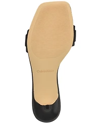 Calvin Klein Women's Neveena Kitten Heel Sandals