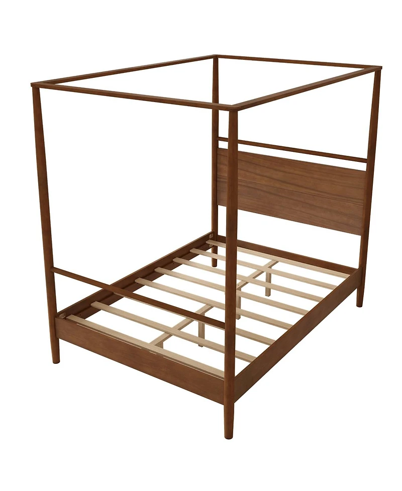 Streamdale Furniture Streamdale Solid Wood Canopy Bed Frame