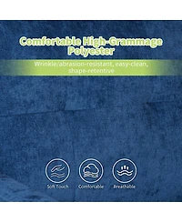 Streamdale Furniture Accent Chenille Chair w/Usb, Mid+, Soft+, High-support Sponge, Ergonomic Backrest, Wooden Legs, Storage