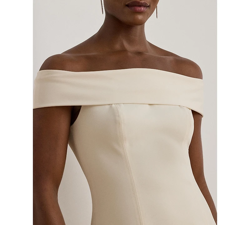 Lauren Ralph Women's Adlar Off-The-Shoulder Ball Gown
