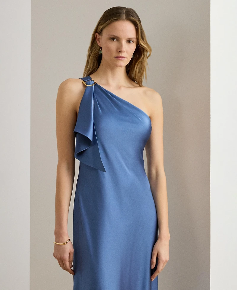 Lauren Ralph Women's Elzira One-Shoulder Ball Gown