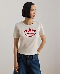 Lauren Ralph Women's Crewneck Short-Sleeve T-Shirt