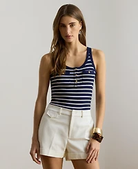 Lauren Ralph Women's Scoop Neck Tank Top