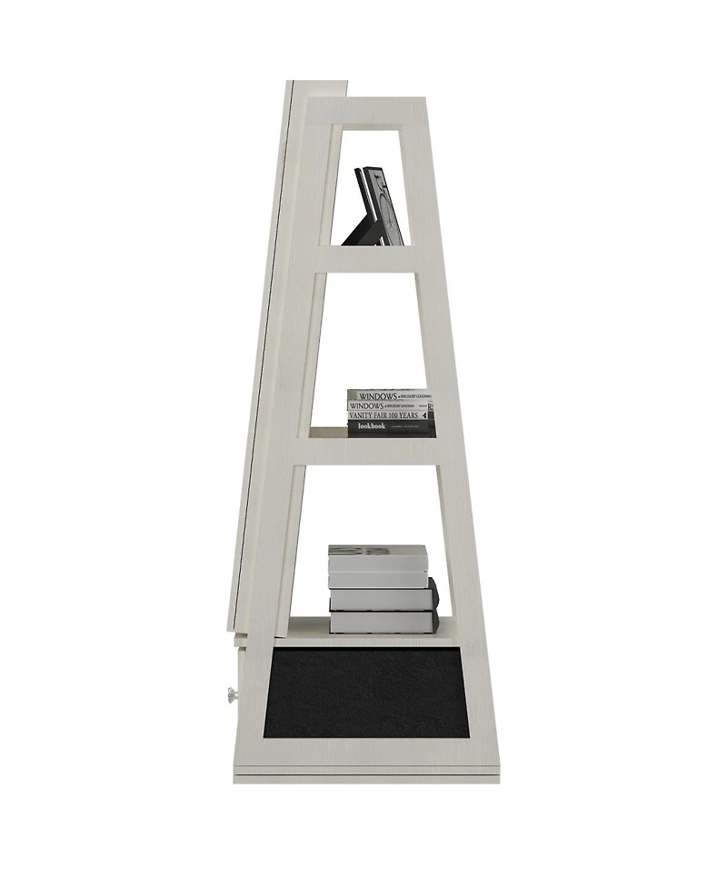 Streamdale Furniture 360° Swivel Jewelry Cabinet with Full Length Mirror