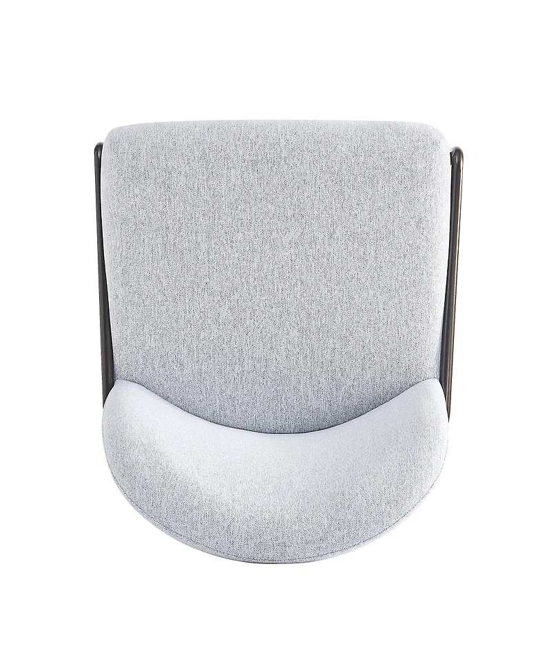 Streamdale Furniture Galen Indoor Metal Upholstered Barstool Fabric