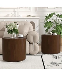 Streamdale Furniture Set of 2 Outdoor Round Side Table