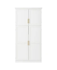 Streamdale Furniture Freestanding Kitchen Pantry Cabinet, 35.5x17.6x70.9