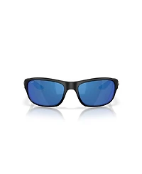 Costa Del Mar Unisex Rectangle Clipperton Polarized Sunglasses, 6S9119