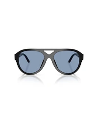 Tory Burch Women's Pilot Sunglasses, TY7233U