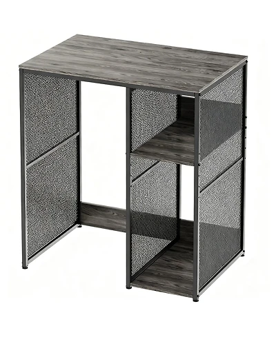 Yigii Storage Rack for Mini Fridge, Microwave, Coffee Bar