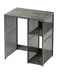 Yigii Storage Rack for Mini Fridge, Microwave, Coffee Bar