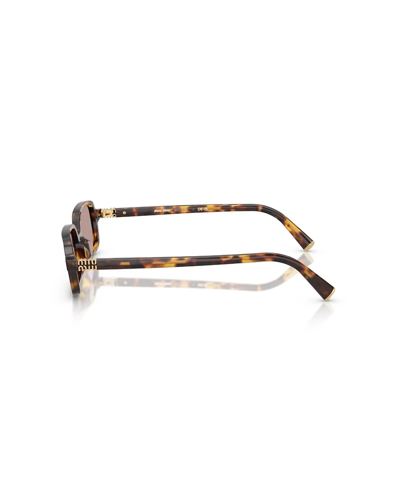 Miu Miu Women's Rectangle Sunglasses, Mu 11ZS