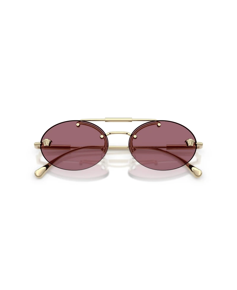Versace Women's Oval Sunglasses, VE2295