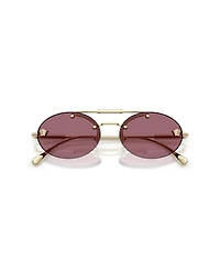 Versace Women's Oval Sunglasses, VE2295