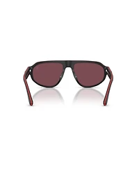Scuderia Ferrari Men's Geometric Sunglasses, FZ6027U